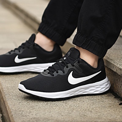 NIKE耐克男鞋冬季 2022年新款加厚保暖 REVOLUTION 6网面运动鞋轻便透气减震跑步鞋 DC3728-003/建议大半码/现货速发店长推荐 42/265